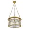 Z-Lite Cape Harbor Pendant, 3-Light, 18 In.W x 10 In.H, Rubbed Brass/Water hammered 7503P18-RB - alternate 5